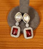 Red earrings
