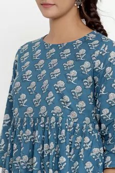 Cotton Floral Print top/Tunic for Womens/Girls