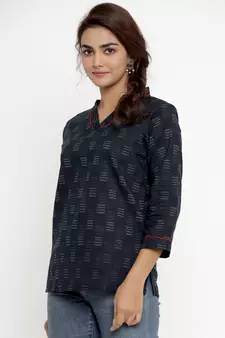 Cotton Printed Western top/Tunic for Womens/Girls