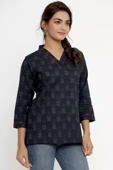 Cotton Printed Western top/Tunic for Womens/Girls