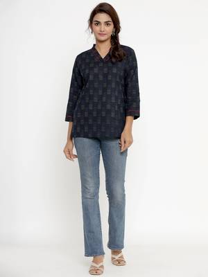 Cotton Printed Western top/Tunic for Womens/Girls 6
