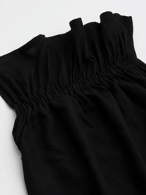 Black Backless Top 2