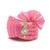 PINK BANDHANI PRINT WEDDING BARATI SAFA