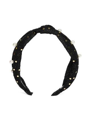 Black Embellished Hairband 3