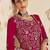 Magenta Embroidered Designer Salwar Kameez