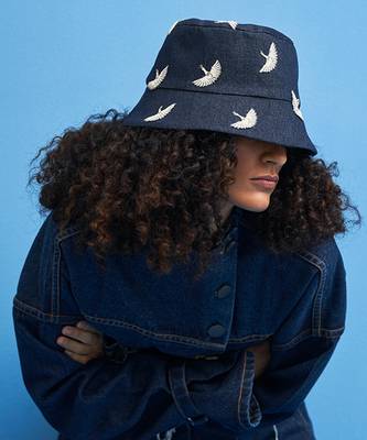 Blue Crane Bucket Hat 2