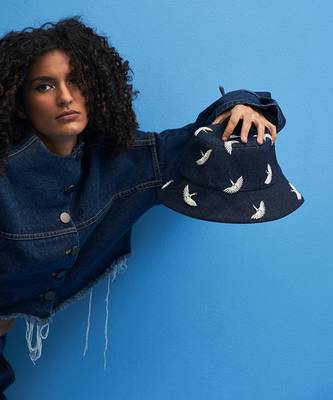 Blue Crane Bucket Hat 3