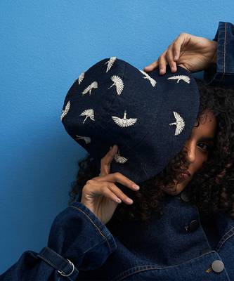Blue Crane Bucket Hat 9