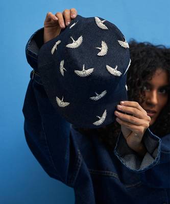 Blue Crane Bucket Hat 10