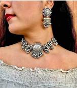 Silver necklace-sets