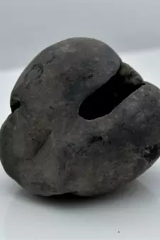 Nepal Gandaki River Original Shaligram Shila Idol Shri Vishnu For Tulsi Puja Stone Fossil In Size (Max: 5 CM) ID-110