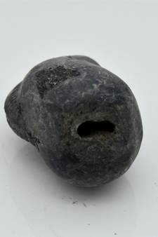 Nepal Gandaki River Original Shaligram Shila Idol Shri Vishnu For Tulsi Puja Stone Fossil In Size (Max: 5 CM) ID-161