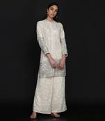 Ari Work Tunic With Black Outline And Pant