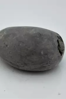 Nepal Gandaki River Original Shaligram Shila Idol Shri Vishnu For Tulsi Puja Stone Fossil In Size (Max: 5 CM) ID-186