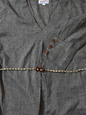 Grey handloom cotton salwar 4