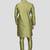 PRINTCULTR Men's Silk Traditional Kurta Pyjama Set | Regular Long Sleeve, Straight, Knee Length  Neck Solid Kurta