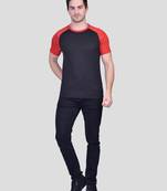 PRINT CULTR Men's Solid Cotton Shinkar Round Neck Half Sleeve Regular Fit T-Shirt