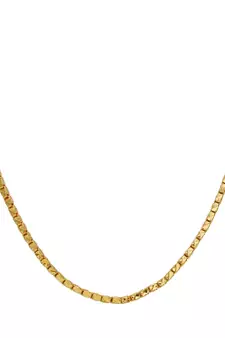 Brass Goldplated Box chain for Men Women