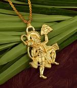 Brass Goldplated Hanuman Chain pendant Men Women