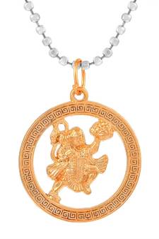 Pure Copper Bajrangbali Hanuman Pendant Hindu
