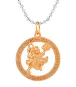 Pure Copper Bajrangbali Hanuman Pendant Hindu