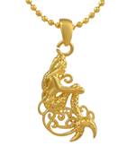 Goldplated Jalpari Mermaid Fashion chain pendant