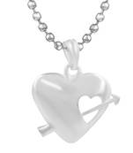 Brass Silverplated Cupid Heartshape Fashion Pendant