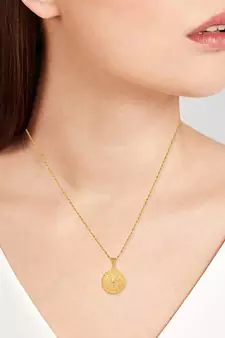Brass Micron 1 Gram Gold Handmade Traditional Women Fashion Pendant