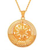 Brass Goldplated Handmade Designer Traditional Jewellery Ethnic chain Pendant