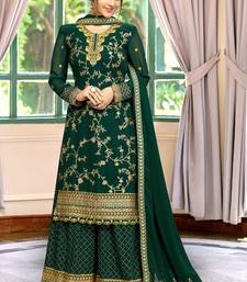 Georgette Embroidered Party Wear Kurta Pant with Dupatta Salwar Suit Set