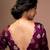 Purple Silk Brocade Designer Blouse