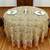 Round Vintage Style Table Cloth Wedding Table Cover Kitchen Decor Table Placemat