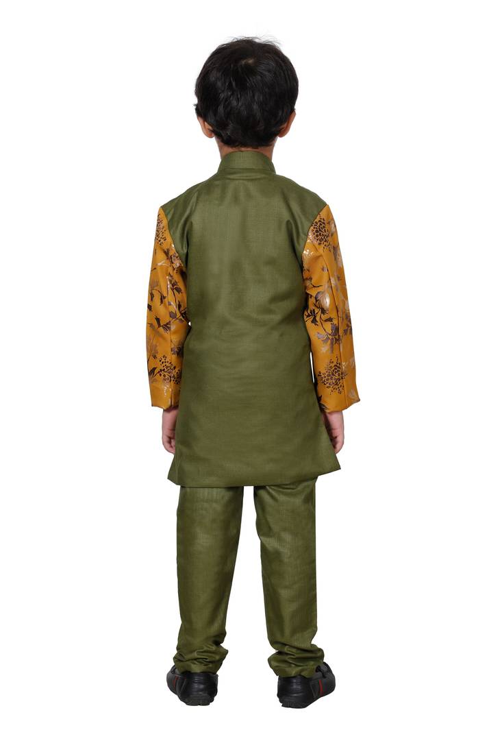 fourfolds boys kurta and pyjama - Fourfolds - 4135511