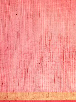 SWATIKA Pink silk blend Traditional bhagalpuri Women's  Saree With Blouse piece 4