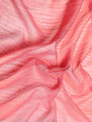 SWATIKA Pink silk blend Traditional bhagalpuri Women's  Saree With Blouse piece 6