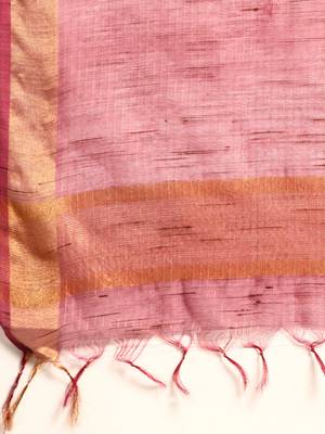 SWATIKA Green silk blend Traditional bhagalpuri Women's  Saree With Blouse piece 5