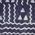 SWATIKA Blue silk blend Traditional batik Women's  Saree With Blouse piece