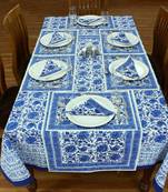 Indian Table Linens Garden Table Cloth Decorative Table Cover Boho Table Throws