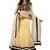 Cream embroidery net unstitched navratri-lehenga-chaniya-choli