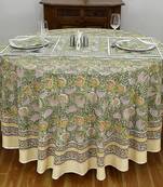 Round Table Cloth Cotton Table Throws Dining Table Covers Decorative Table Cover