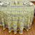 Yellow Outdoor Table Cover Dining Table Covers Home Decorative Floral Table Mat