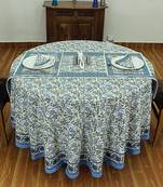 Indian Round Table Mat Wedding Party Table Cloth Living Room Table Decor Cover