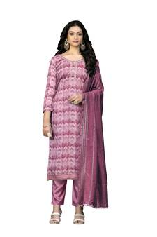 Multicolor hand woven cotton salwar