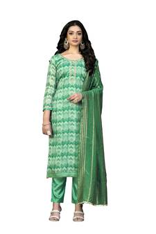 Multicolor hand woven cotton salwar
