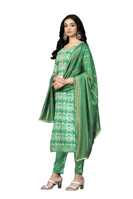 Multicolor hand woven cotton salwar 2