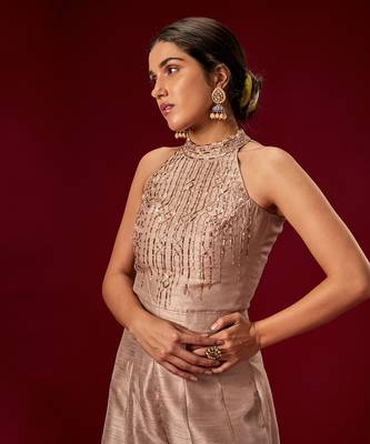 MAUVE EMBROIDERED JUMPSUIT 3