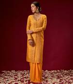 YELLOW JACKET WITH DHOTI