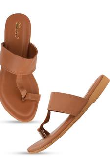 Desi Colour Brown Womens Indian Ethnic Comfort Slipper Footwear/Punjabi Jutti