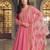 Pink Georgette Long Length Trendy Salwar Suit