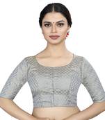 Delightful Banarasi Silk Ready-made Blouse